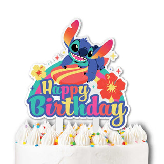 Stitch Acrylic Cake Topper | Lilo & Stitch Party Supplies NZ