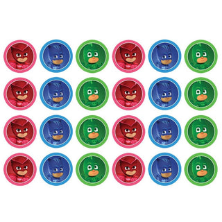 PJ Masks Edible Icing Cupcake Images | PJ Masks Party Supplies NZ