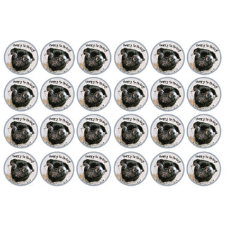 Pug Edible Icing Cupcake Images | Dog Party Supplies NZ