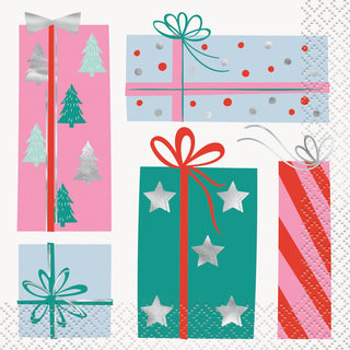 Bright Santa Napkins | Christmas Tableware NZ