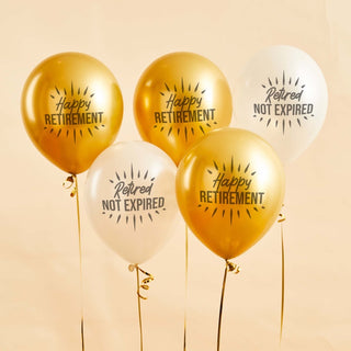 Hootyballoo | Happy Retirement Balloons  | Retirement Party Supplies NZ