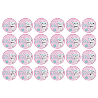 Purrfect Cat Party Edible Icing Cupcake Images | Cat Party Supplies NZ
