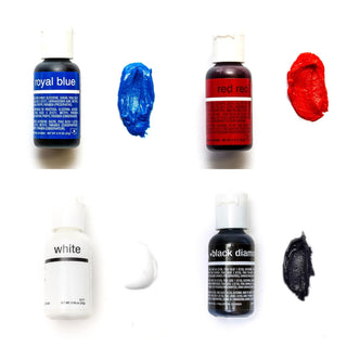 Chefmaster Always Essentials Gel Colour Set - 4 Pack