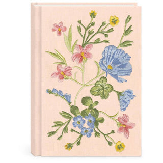 Punch Studio Flowers Fabric Journal