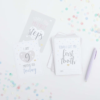 Baby Shower Milestone Cards | Baby Shower Activities NZ