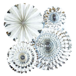 My Minds Eye | Silver Party | Silver Fans | Silver Party Supplies | NZ Party Supplies | 