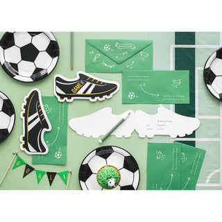 Soccer Boots Invitations - 6 Pkt