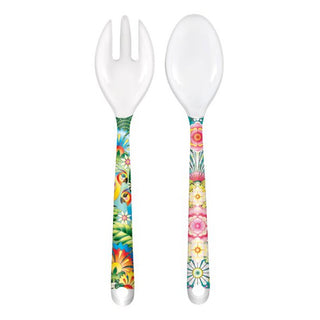 Catalina Melamine Salad Servers Set