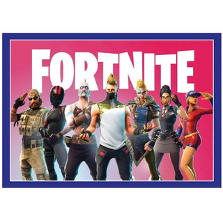 Fortnite Edible Icing Cake Image - A4 Size