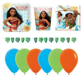 Moana Party Essentials for 8 - SAVE 10%