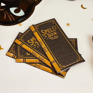 Spell Yeah! Spell Book Shaped Napkins - 16 Pkt