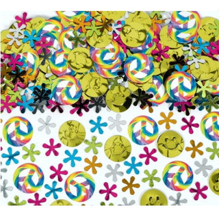 60s Flower Power Confetti | 60s Flower Power Party Supplies NZ