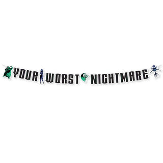 The Nightmare Before Christmas Ribbon Garland | Nightmare Before Christmas Party Supplies NZ