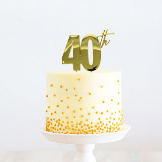 40th Cake Topper | 40th Birthday cake NZ