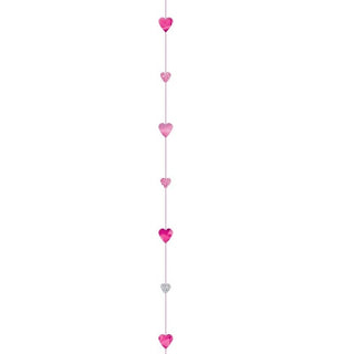 Amscan | Pink Heart Balloon Strings | Valentines Day Balloons NZ