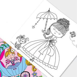 Rachel Ellen Fairytale Princess Colouring Book