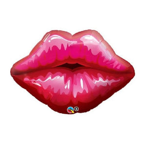 Red Kissy Lips Foil Balloon | Valentines Day Gifts NZ