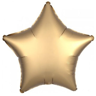Satin Luxe GOld Star Foil Balloon | Helium Filled Balloons NZ