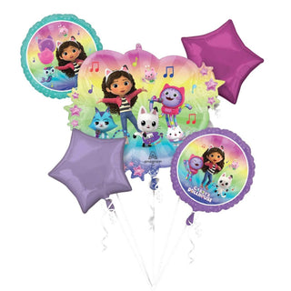 Gabby's Dollhouse Balloon Bouquet | Gabby's Dollhouse Party Supplies NZ