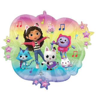 Gabby's Dollhouse SuperShape Foil Balloon | Gabby's Dollhouse Party Supplies NZ