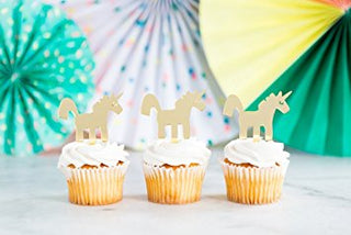 My Minds Eye | Unicorn Cupcake Toppers | NZ Party Supplies |