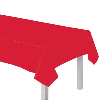 Apple Red Paper Tablecover