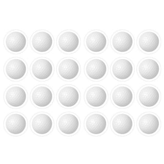 Golf Ball Edible Icing Cupcake Images | Golf Cake Decorations NZ