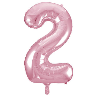 Pink 2 number balloons | Number Balloons NZ
