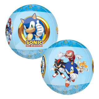 Sonic the Hedgehog Orbz Balloon | Sonic Party Supplies NZ