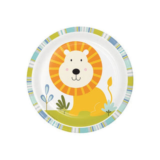 Happi Jungle Plates - Lunch 8 Pkt | Jungle Safari Party NZ