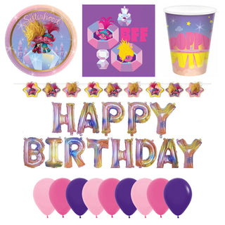 Trolls 3 Essentials Party Pack for 8