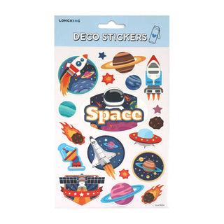 Sparkly Space Stickers | Space Party Supplies NZ