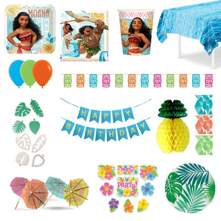 Deluxe Moana Party Pack for 8