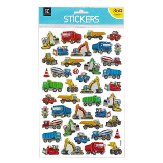 Construction Sticker Sheet | Construction Party Supplies NZ