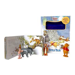 Disney Winnie the Pooh Tattle Tales Book & Figurines
