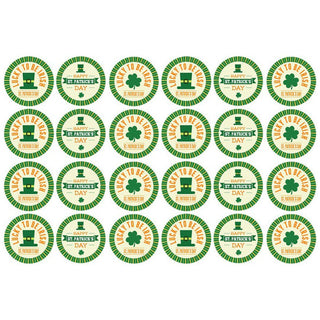 St Patricks Day Edible Icing Cupcake Images | St Patricks Day Party Supplies NZ