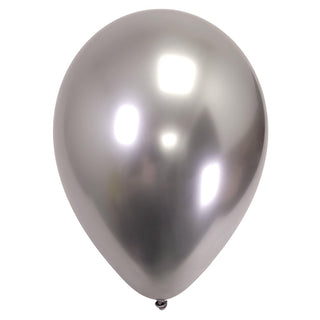Sempertex | Reflex Silver Balloon | Silver Party Supplies NZ