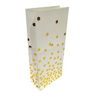 Gold Confetti Party Bags | Gold Party | NZ Party Supplies | 