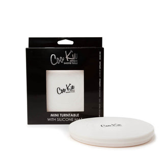 Mini Decorating Turntable with Silicone Mat