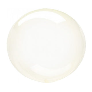 Crystal Clearz Petite Balloon - Yellow