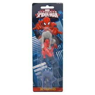 Spiderman 3D Erasers - 3 Pkt