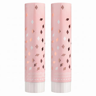 Blush Birthday Confetti Poppers - 2 Pkt