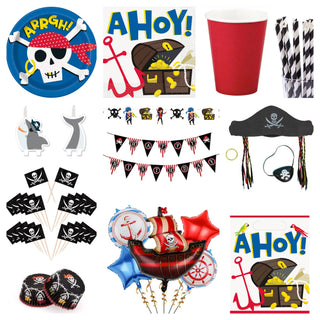 Premium Pirate Party Pack for 8