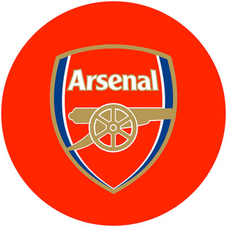 Arsenal F.C. Edible Icing Cake Image