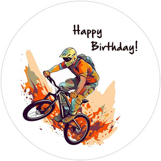 BMX Edible Icing Cake Image | BMX Party Supplies NZ
