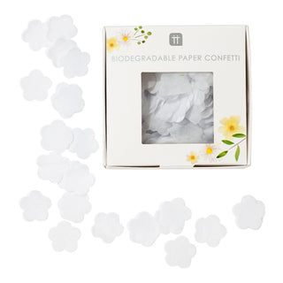 White Flower Confetti