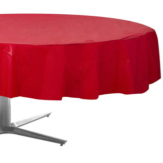 Round Apple Red Tablecover