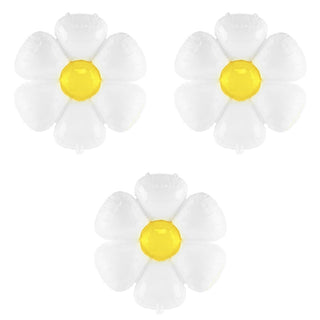 Daisy Flower Air-Fill Foil Balloons | Garden Party Supplies NZ