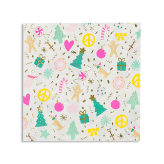 Merry & Bright Napkins - Lunch 16 Pkt