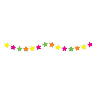 Neon Star Bunting